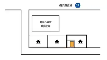 特P 《軽自動車》雪の下2-17-8駐車場の図面