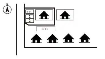 特P 新涯町５丁目１－４０駐車場の図面