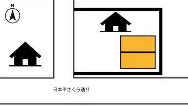 特P 宮加三182-18駐車場の図面