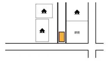 特P 渡田新町1-2-5-2駐車場の図面