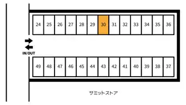 特P 富士見町3-13-23-30駐車場の図面