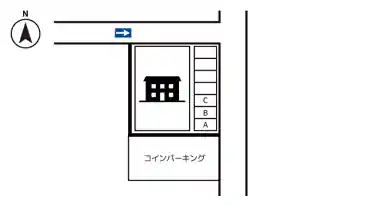 特P 《A番》ソレイユメゾン王子駐車場の図面