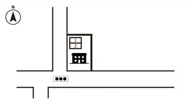 特P 中神町1-5-5駐車場の図面