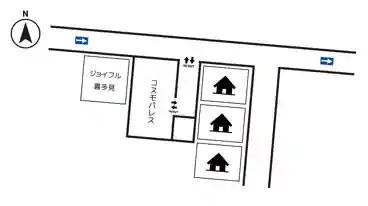 特P コスモパレス駐車場の図面