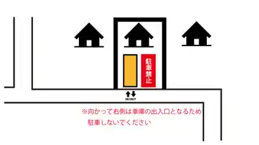 特P 葵2-5-40駐車場の図面