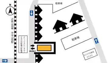 特P 岩渕2-3-24付近駐車場の図面