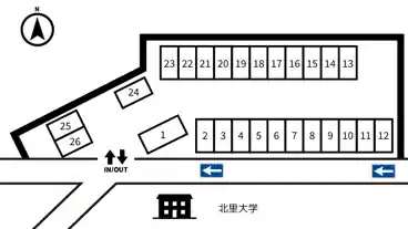 特P 亀屋橋駐車場（1）の図面