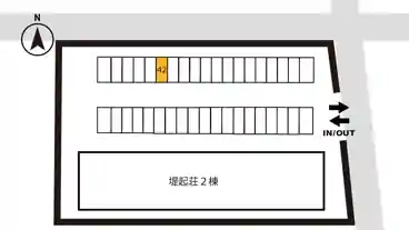 特P 【42番】堤起荘駐車場の図面