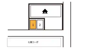 特P 七隈5-5-9駐車場の図面