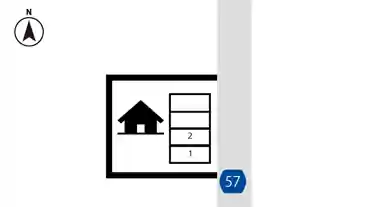 特P 北崎町午原44-5駐車場の図面