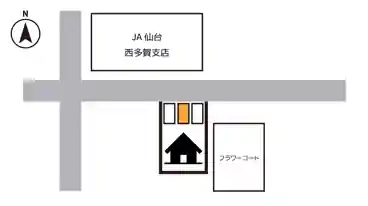 特P 富沢4丁目15-22駐車場の図面