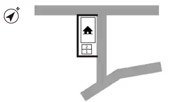 特P 八坂町1274駐車場の図面