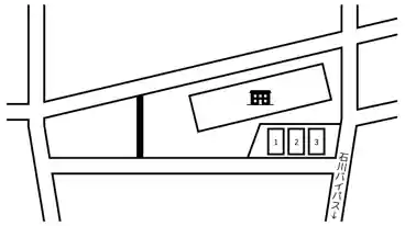 特P 石川伊波137付近駐車場の図面