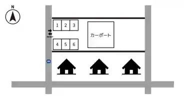 特P 田中2929-6駐車場の図面