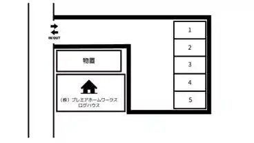 特P 六実1-27-28駐車場の図面