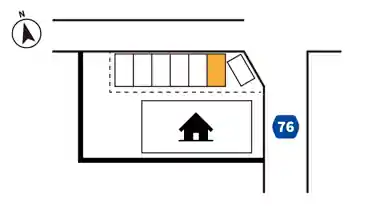 特P 東陽台1-11-9駐車場の図面