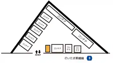 特P 《軽自動車》BIGBOX久喜・樋之口駐車場の図面