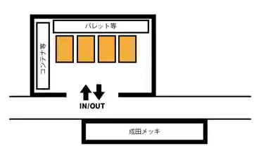 特P 石浜なかね4-3駐車場の図面