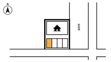 特P 志度597-8駐車場の図面