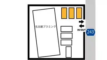 特P 有松三丁山814番地駐車場の図面