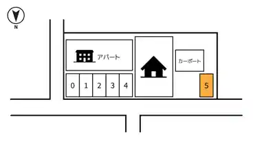 特P 上中居町1198-4駐車場の図面