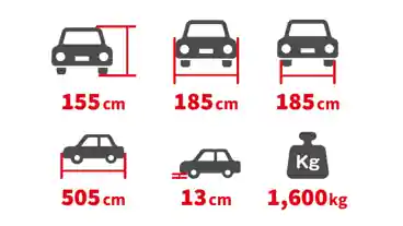 特P アスティ広島京橋ビルディング駐車場の図面