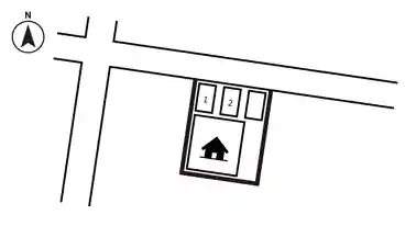 特P 久住中央4-7-19駐車場の図面