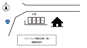 特P 上安940-3駐車場の図面