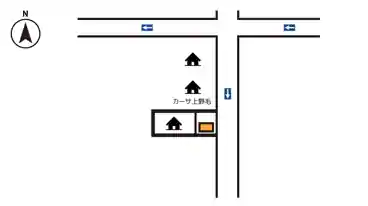 特P 上野毛1-18-23駐車場の図面