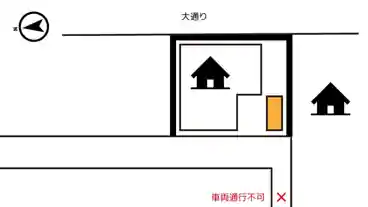 特P 東出雲町揖屋1487番地17駐車場の図面