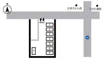 特P 吉田3丁目6-16駐車場の図面