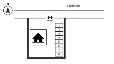 特P 高場4-3-13駐車場の図面