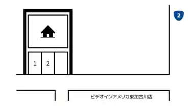 特P 平岡町高畑138-10駐車場の図面