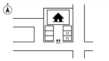 特P 東町3-1573-6駐車場の図面