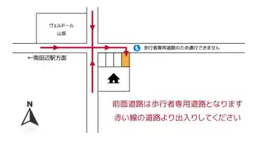 特P 田辺1-9-1駐車場の図面