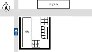 特P 北園通３ 人の森ハウス駐車場の図面