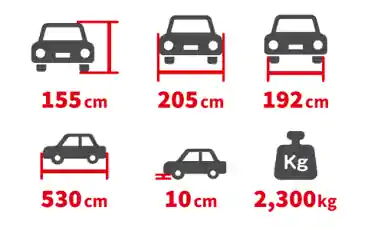 特P 《土曜日》日本生命札幌北口ビル駐車場の図面