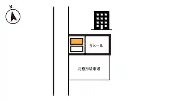 特P 曙町3-4-5駐車場の図面