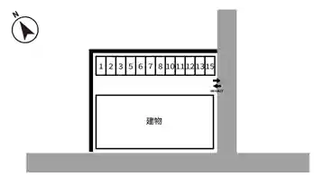 特P 戸塚南5-21-30駐車場の図面