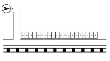 特P 本納1671駐車場の図面