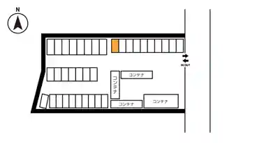 特P 【チケットパーキング区画内】ECO草加谷塚上町2の図面