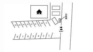 特P 久米2249-8駐車場の図面