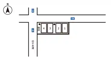 特P 西九条唐戸町23駐車場の図面