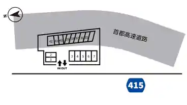 特P 古川橋駐車場の図面