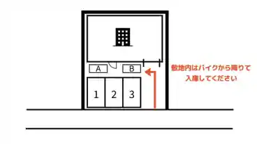 特P 【A原付専用】システムパーク　バイク第2駐輪場のその他1