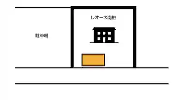 特P 《バイク専用》レオーネ南柏駐車場の図面