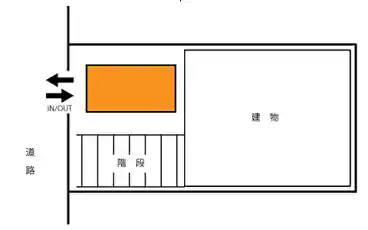 特P 高島平4-2-2駐車場の図面