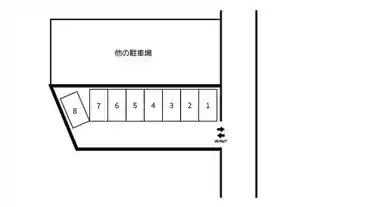 特P 《軽自動車》本町ひまわり駐車場の周辺