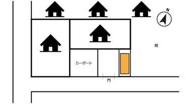 特P 城山台10-2-8駐車場の図面