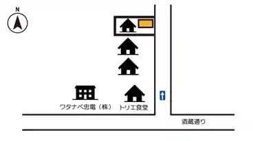 特P 《軽・コンパクト》宮前町6-12（6-8の北側）駐車場の図面